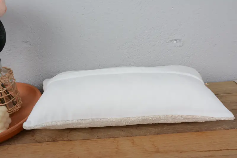 10x20 White Cushion Case, Boho Pillow Sham Cover, Decorative Pillow Sham, Pillow for Couch, Pillow for Sofa, Cushion Case - 6
