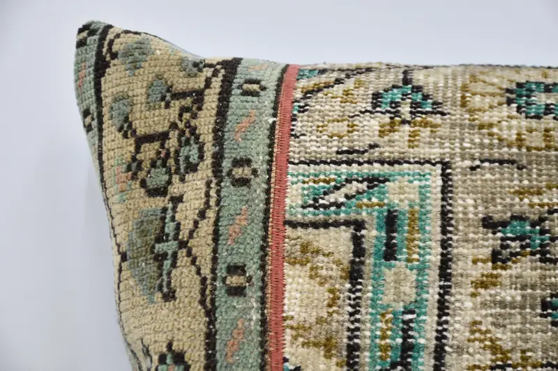 Kilim Pillow Cover, Pillow, 24x24 Blue Cushion Cover, Bohemian Cushion Cushion Case, Gift Pillow, Handmade Kilim Cushion - 2