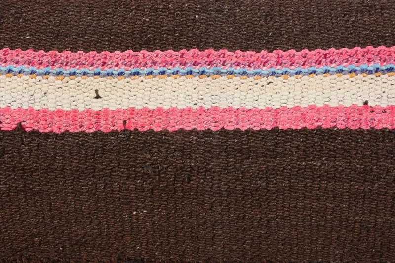 Anatolian Cushion Case, Boho Pillow Sham Cover, Vintage Kilim Pillow, Vintage Kilim Throw Pillow, Pillow, 12x36 Pink Cushion - 3