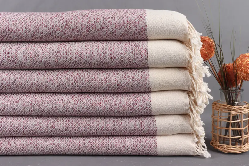 Thin and lightweight Turkish peshtemal, Travel towel, Gift For Her, Gift For Bride, 76x36 Cotton Diamond Towel, Bachelorette Party Favors - 2