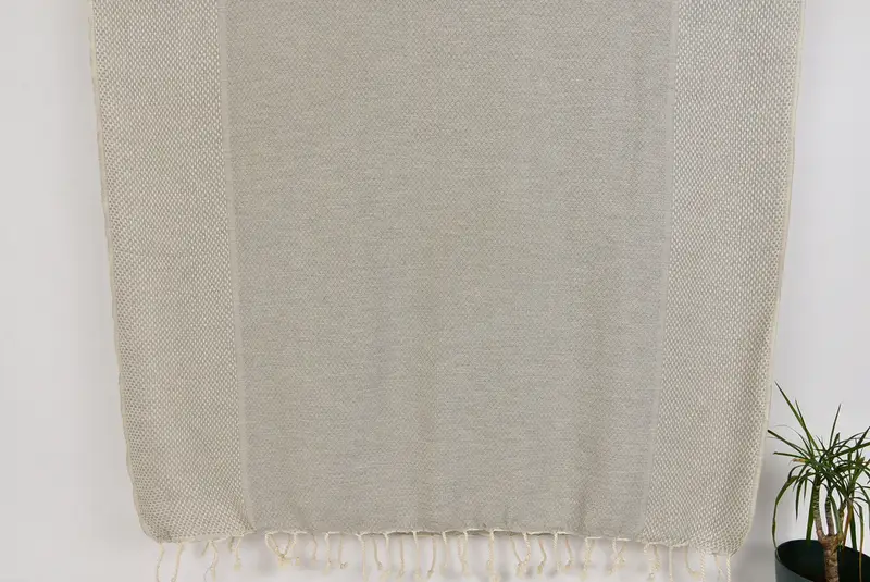 Bridesmaid Gifts, Turkish Towel USA, Organic Turkish towel, Personalized Gift For Her, Turkish beach towel with fringe, 64x38 Cotton Geometric Towel - 8