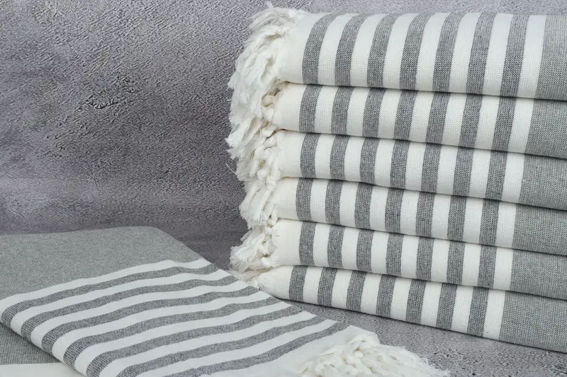 Spa Gift Towel, Personalized Bridesmaid Gift, Birthday Gift, Housewarming Gift, Custom Towel Beach, 68x36 Cotton Striped Terry Towel, Turkish towel - 2