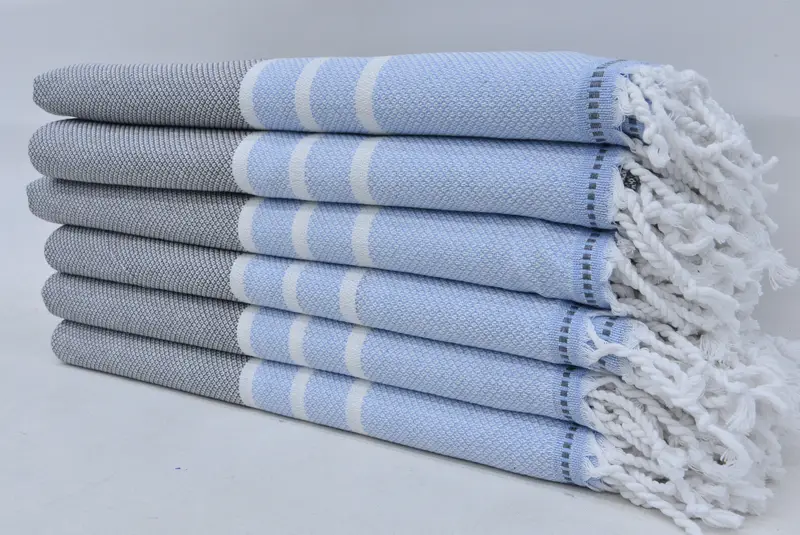 Large Turkish Towel, Turkish Towel Bulk, 68x40 Cotton Striped Towel, Bachelorette Party Gift, Soft towel, Bachelor Gift, Peshtemal Towel USA - 1