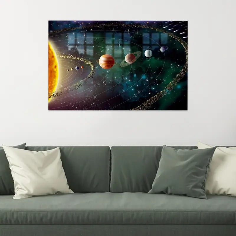 Modern Baskılı Cam: Modaya Uygun Uzay ve Gezegen Tasarımı