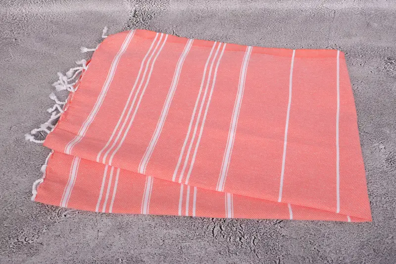 Spa Towel, Bridesmaid Gifts, Personalized Hand Towel, Personalized Gift, Travel Towel, Valentines Gift, Organic Towel, 40x24 Cotton Striped Towel - 6
