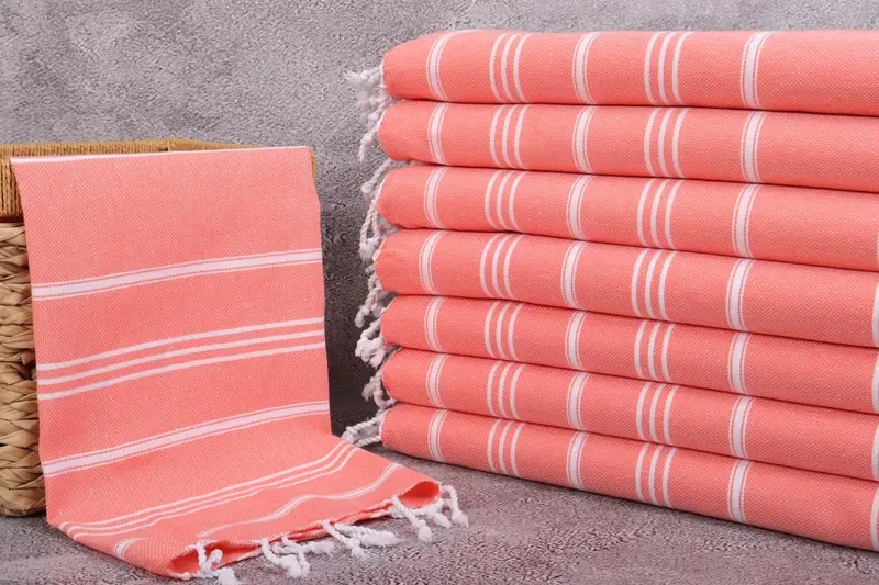 Spa Towel, Bridesmaid Gifts, Personalized Hand Towel, Personalized Gift, Travel Towel, Valentines Gift, Organic Towel, 40x24 Cotton Striped Towel - 3
