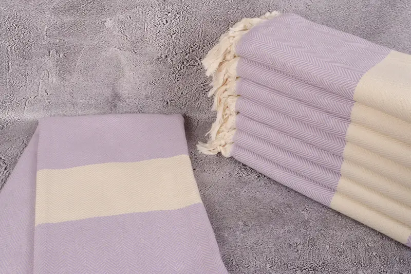 Monogram Beach Towel, Sand-free towel, Large Turkish Towel, Gift For Coworker, Gym Towel, 70x40 Cotton Herringbone Towel, Turkish bath towel for spa - 2