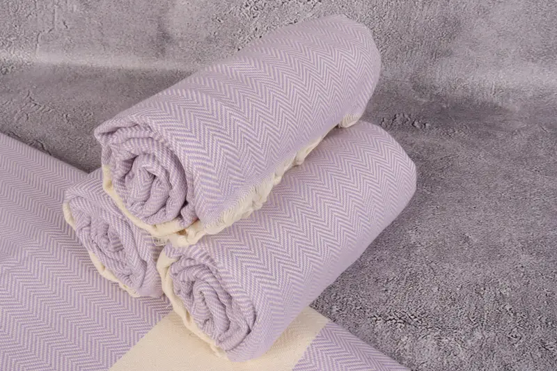 Monogram Beach Towel, Sand-free towel, Large Turkish Towel, Gift For Coworker, Gym Towel, 70x40 Cotton Herringbone Towel, Turkish bath towel for spa - 7