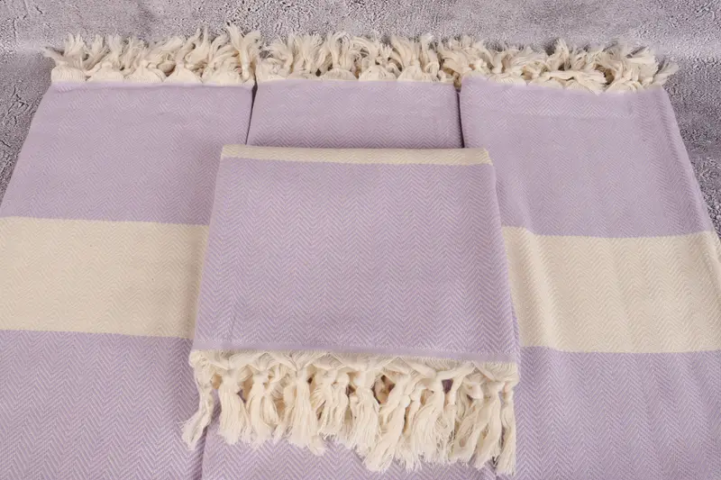 Monogram Beach Towel, Sand-free towel, Large Turkish Towel, Gift For Coworker, Gym Towel, 70x40 Cotton Herringbone Towel, Turkish bath towel for spa - 4