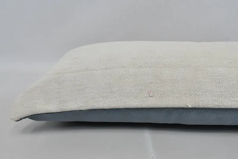 Boho Pillow Sham Cover, 12x36 Beige Cushion Case, Cushion Case, Accent Throw Cushion, Couch Cushion Cover, Vintage Kilim Throw Pillow, Kilim Pillow - 6