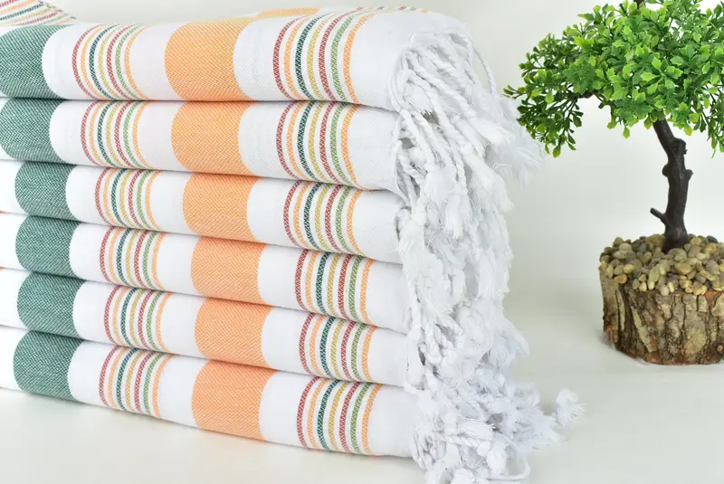 Bachelor Gift, 76x38 Cotton Striped Towel, Wedding Gift, Pool Towels, Travel Towel, Cotton towel, Holiday Towel, Bachelor Gifts, Bulk Order Towel - 3