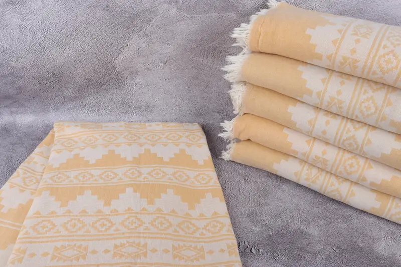 Custom Wedding Gifts, Bachelorette Party Gifts Bridesmaids, Turkish Blanket Queen, Wedding Favors, 92x80 Cotton Kilim Towel, Bedspread - 2