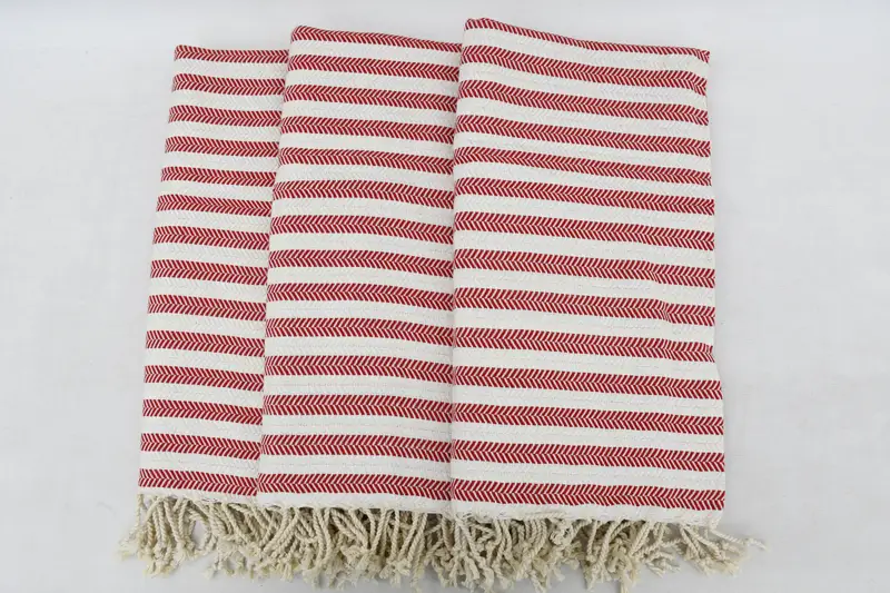 Bachelorette Favor, Bridesmaid Gift, 70x40 Cotton Herringbone Towel, Thin towel, Handmade Gift, Travel Towel, Personalized Turkish Beach Towel - 3