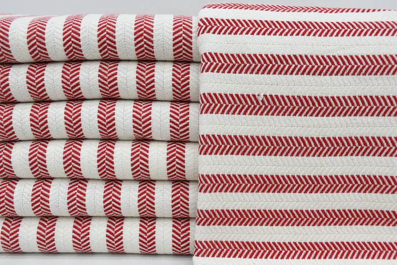 Bachelorette Favor, Bridesmaid Gift, 70x40 Cotton Herringbone Towel, Thin towel, Handmade Gift, Travel Towel, Personalized Turkish Beach Towel - 1