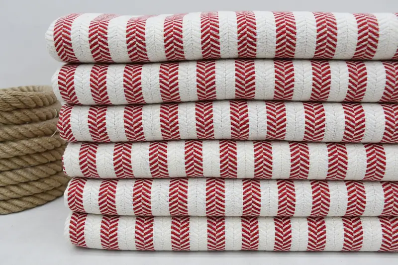 Bachelorette Favor, Bridesmaid Gift, 70x40 Cotton Herringbone Towel, Thin towel, Handmade Gift, Travel Towel, Personalized Turkish Beach Towel - 2