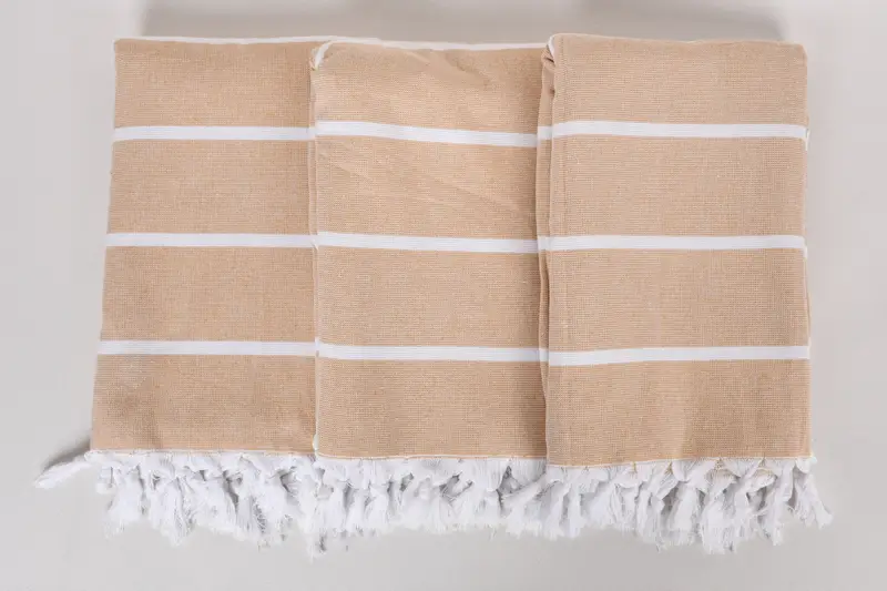 Handmade Gift, Wedding Day Gift For Bride, Monogrammed Beach Towel, Summer Towel, Bulk Order Towel, 64x40 Cotton Striped Terry Towel, Wedding Gift - 7