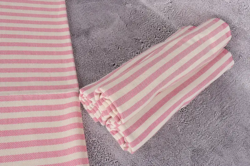 Custom Name Towel, 40x24 Cotton Striped Towel, Personalized Wedding Gift For Couple, Wedding Gift, Monogram Kitchen Towel, Turkish Hand Towel - 8