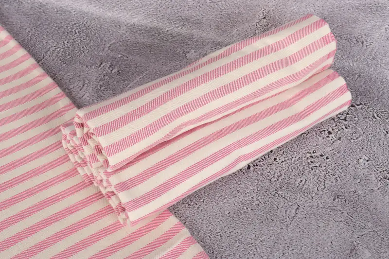 Custom Name Towel, 40x24 Cotton Striped Towel, Personalized Wedding Gift For Couple, Wedding Gift, Monogram Kitchen Towel, Turkish Hand Towel - 7