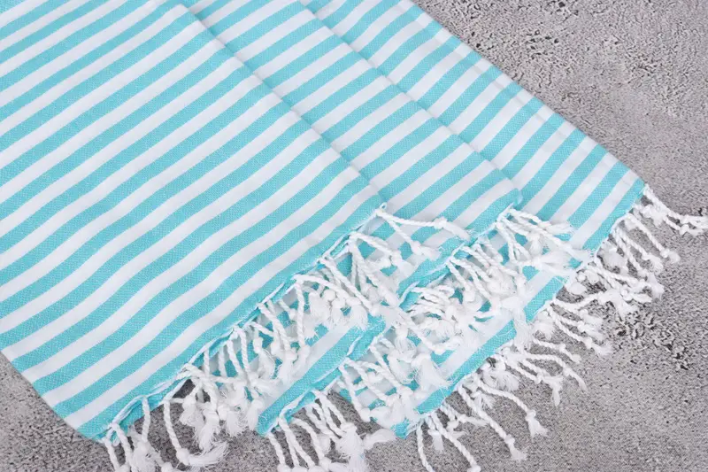 Gift For Best Friend, Bachelor Towel, Turkish Towel Hand Towel, 48x40 Cotton Striped Towel, Personalized Kitchen Towel, Monogram Hand Towel - 5