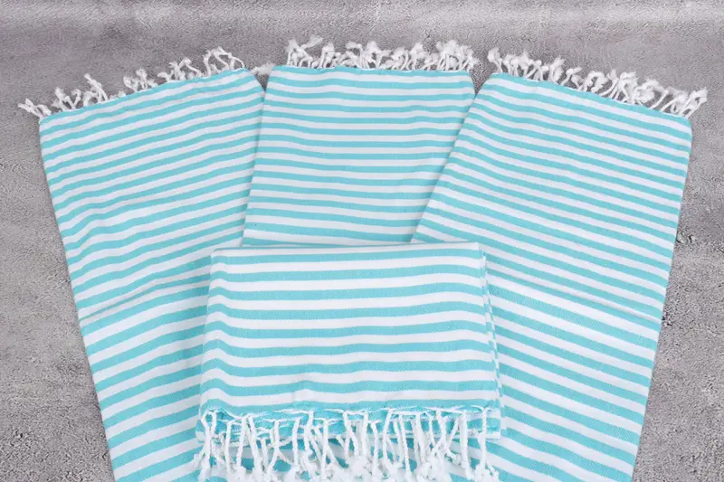 Gift For Best Friend, Bachelor Towel, Turkish Towel Hand Towel, 48x40 Cotton Striped Towel, Personalized Kitchen Towel, Monogram Hand Towel - 4