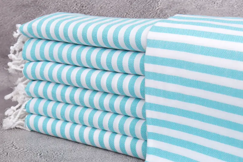 Gift For Best Friend, Bachelor Towel, Turkish Towel Hand Towel, 48x40 Cotton Striped Towel, Personalized Kitchen Towel, Monogram Hand Towel - 1