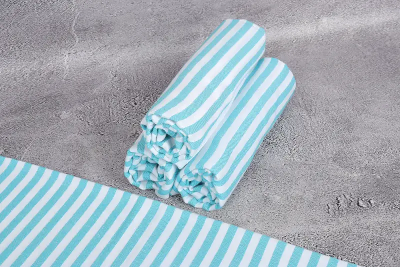 Gift For Best Friend, Bachelor Towel, Turkish Towel Hand Towel, 48x40 Cotton Striped Towel, Personalized Kitchen Towel, Monogram Hand Towel - 8