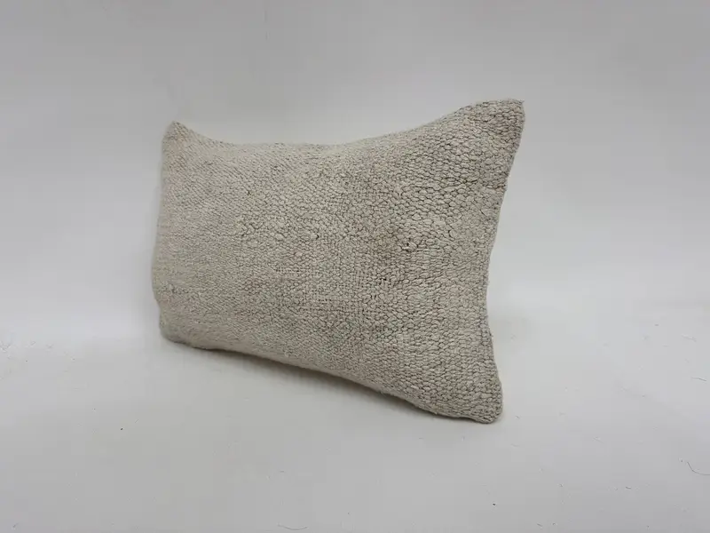 Interior Designer Pillow, Handmade Pillow Cover, 12x20 White Cushion, Tapestry Cushion Case, Pillow for Sofa, Yoga Cushion, Pillow, Gift Pillow - 4