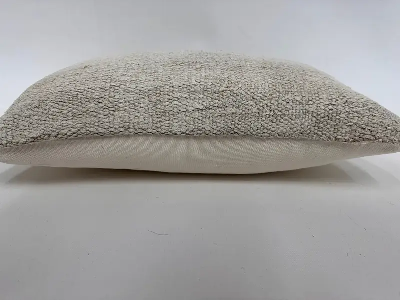 Interior Designer Pillow, Handmade Pillow Cover, 12x20 White Cushion, Tapestry Cushion Case, Pillow for Sofa, Yoga Cushion, Pillow, Gift Pillow - 5