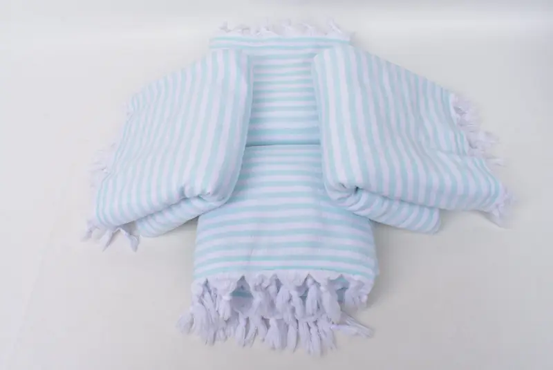 Beach Size Towel, 70x36 Linen Terry Striped Towel, Bachelor Bachelorette Party Favors, Bachelor Party Favors, Luxury towel, Quick-dry peshtemal - 6