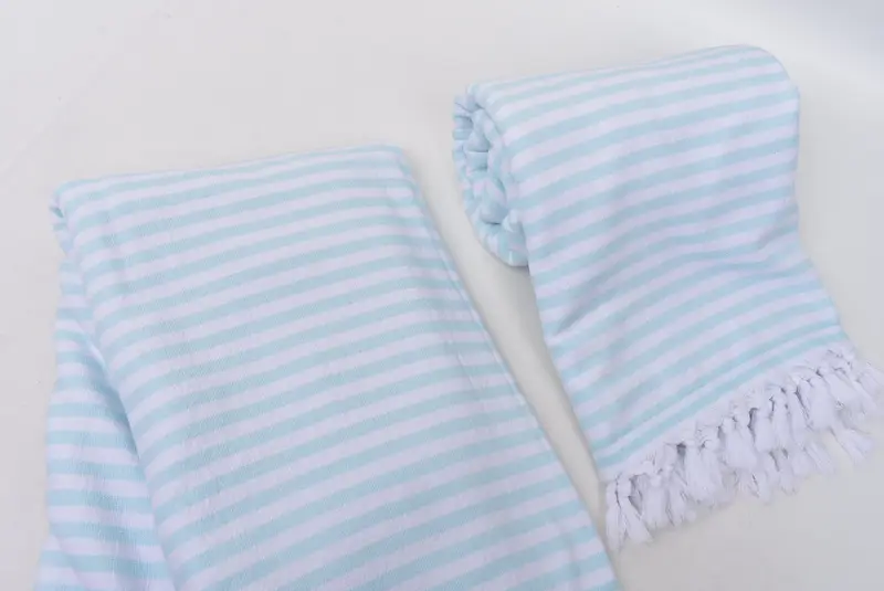 Beach Size Towel, 70x36 Linen Terry Striped Towel, Bachelor Bachelorette Party Favors, Bachelor Party Favors, Luxury towel, Quick-dry peshtemal - 7