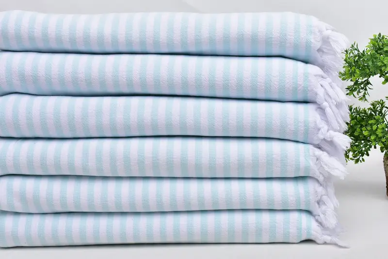 Beach Size Towel, 70x36 Linen Terry Striped Towel, Bachelor Bachelorette Party Favors, Bachelor Party Favors, Luxury towel, Quick-dry peshtemal - 3