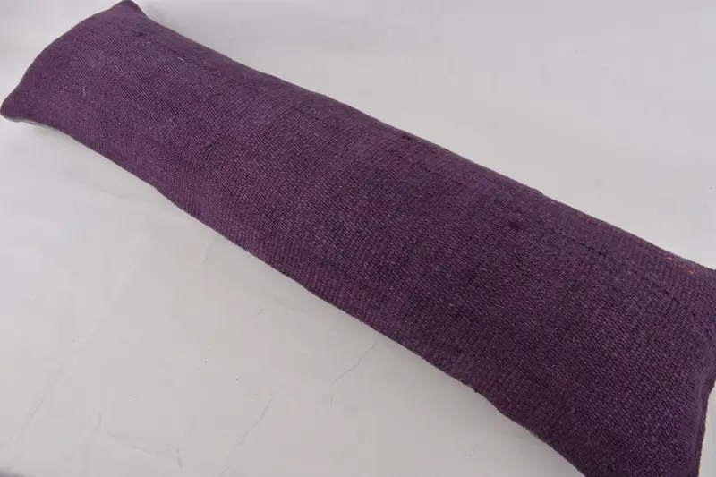 Pillow Sham, Boho Pillow Sham Cover, Pillow for Sofa, Patio Pillow Cover, Couch Cushion Case, 12x43 Purple Pillow, Home Decor Pillow - 6