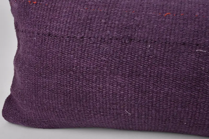 Pillow Sham, Boho Pillow Sham Cover, Pillow for Sofa, Patio Pillow Cover, Couch Cushion Case, 12x43 Purple Pillow, Home Decor Pillow - 4