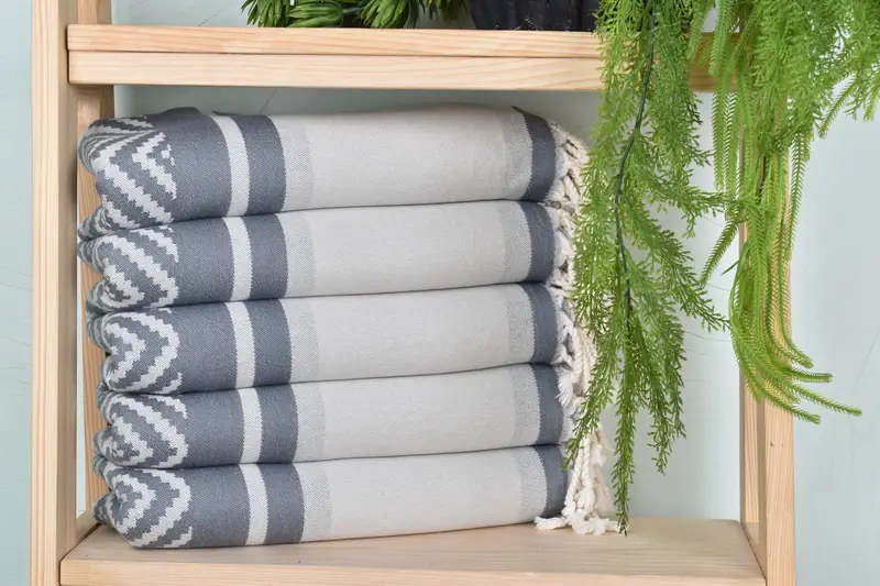 Luxury Turkish peshtemal beach towel, Travel towel, Wedding For Favor, Handmade Gift, Best Beach Towel, Gym Towel, 70x36 Cotton Sun Design Towel - 2
