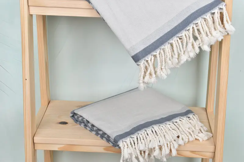 Luxury Turkish peshtemal beach towel, Travel towel, Wedding For Favor, Handmade Gift, Best Beach Towel, Gym Towel, 70x36 Cotton Sun Design Towel - 6