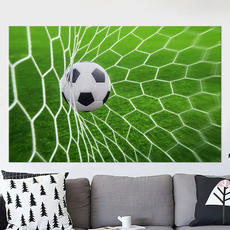 Soccer Wall Art, Football Wall Decor, Boy Room Wall Art, Man Cave Decor, Football Canvas, Canvas Wall Art, Large Wall Art, Sports Wall Art, - 6