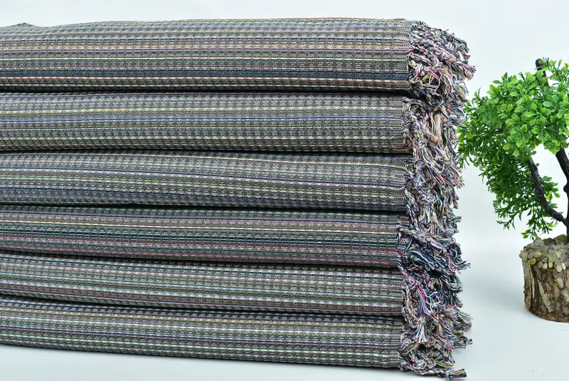 Personalisierte Geschenke, luxuriöser türkischer Peshtemal -Strandhandtuch, Geschenke für Wohnkultur, 70x40 Baumwollgeometrische Handtuch, Hauswärmegeschenk, Geschenke für ihn - 3