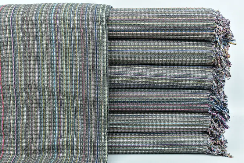 Personalisierte Geschenke, luxuriöser türkischer Peshtemal -Strandhandtuch, Geschenke für Wohnkultur, 70x40 Baumwollgeometrische Handtuch, Hauswärmegeschenk, Geschenke für ihn - 1
