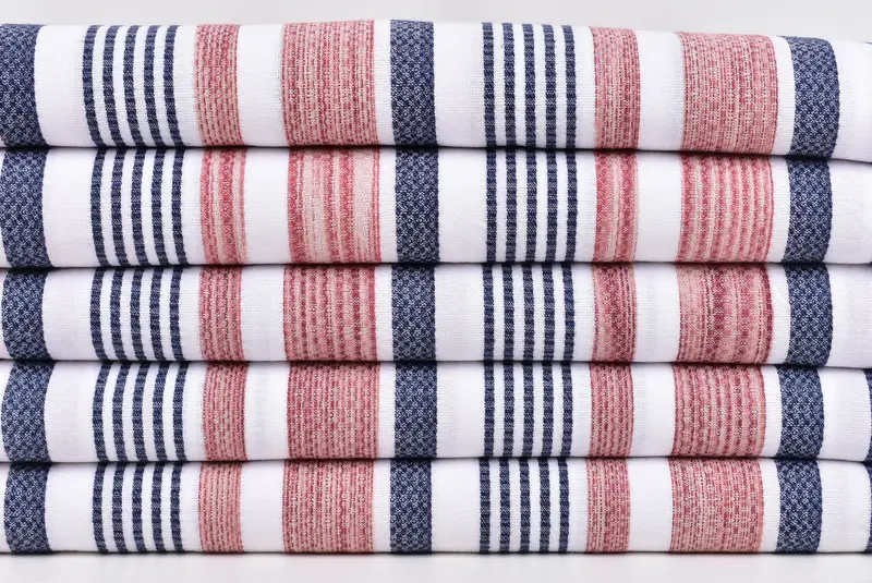 House Warming Gift, Bridesmaid Gift, Large Turkish Towel, Decorative Towel, Gym Towel, Thin towel, 70x36 Cotton Striped Towel, Friends Beach Towel - 2