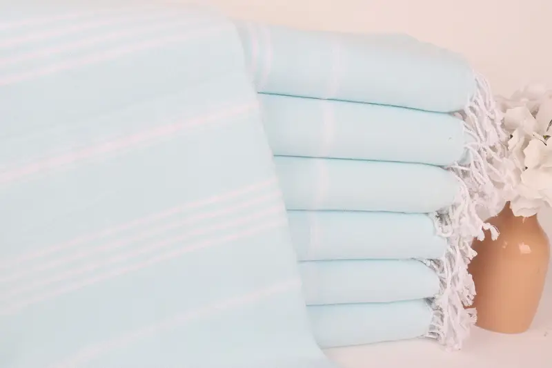 Bekarlığa Veda Hediye Nane Çizgili Havlu, 40x71 İnç Türk Plaj Battaniyesi