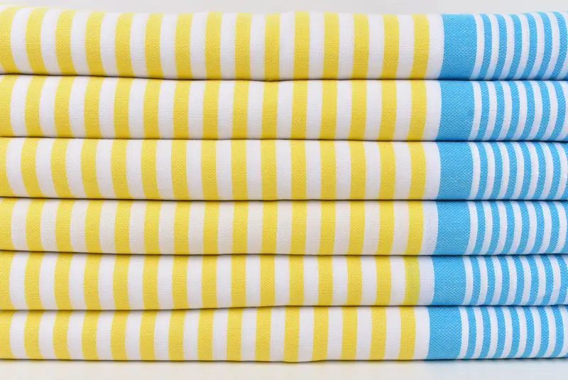 Kişiselleştirilmiş Hediyeler, 40x24 Pamuklu Çizgili Havlu, Nedime Hediyeleri, Özel El Havlusu, Bekarlığa Destek Partisi, Monogram Türk Banyo Havlusu - 2