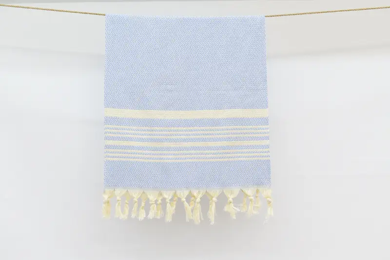 40x18 Cotton Striped Towel, Monogram Kitchen Towel, Personalized Dish Towel, Personalized Home Gift Wedding, Monogram Tea Towel, Custom Hand Towel - 8