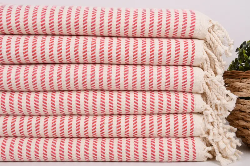 Engagement Gift, Absorbent Turkish towel, Sand-resistant towel, Wedding Anniversary Gift, 70x40 Cotton Polka Dot Towel, Turkish Towel USA - 2