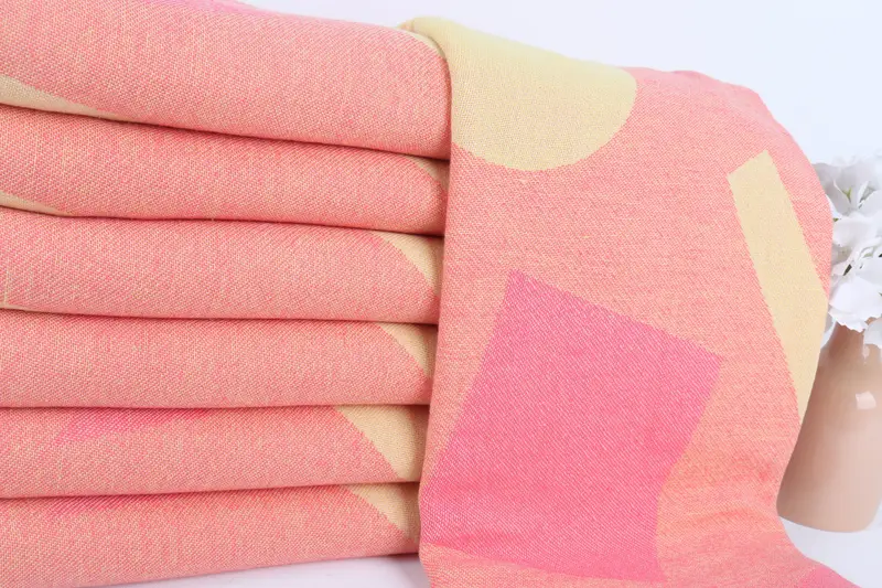 Gym Towel, 68x40 Cotton Triangle Design Towel, Quick-dry towel, Personalized Gift, Towel With Name, Custom Gifts, Turkish Bath Towel USA, Thin towel - 3