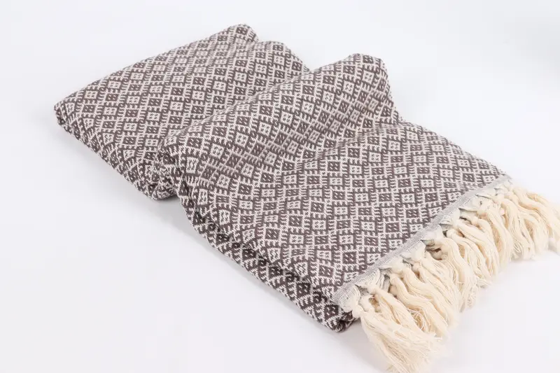 Gifts For Him, Bachelor Gift, Hammam towel, Personalized Home Gift Wedding, 70x40 Cotton Diamond Towel, Absorbent towel, Bridesmaid Towel - 6