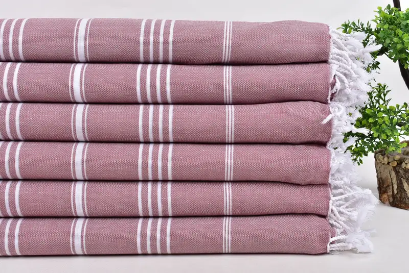 Bride Gift, Soft and absorbent Turkish towel, Bachelorette Towel, 70x40 Cotton Striped Towel, Home Decor Gifts, Travel towel, Personalized Gift - 3