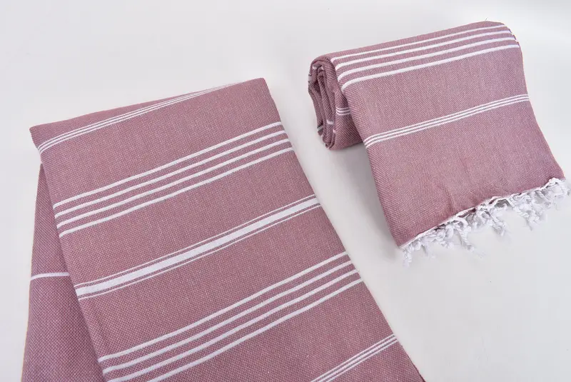 Bride Gift, Soft and absorbent Turkish towel, Bachelorette Towel, 70x40 Cotton Striped Towel, Home Decor Gifts, Travel towel, Personalized Gift - 7