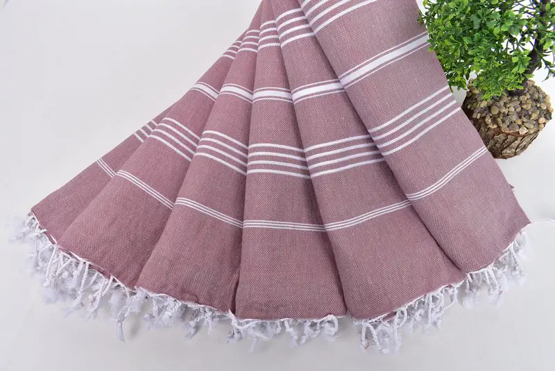 Bride Gift, Soft and absorbent Turkish towel, Bachelorette Towel, 70x40 Cotton Striped Towel, Home Decor Gifts, Travel towel, Personalized Gift - 4