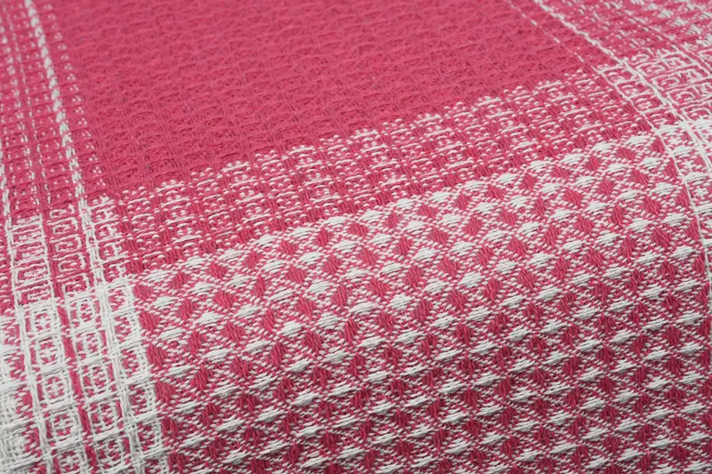 92x88 Cotton Striped Towel, Woven Blanket, Monogram Blanket, Turkish Cotton Throw Blanket, Personalized Blanket, Personalized Gift - 6