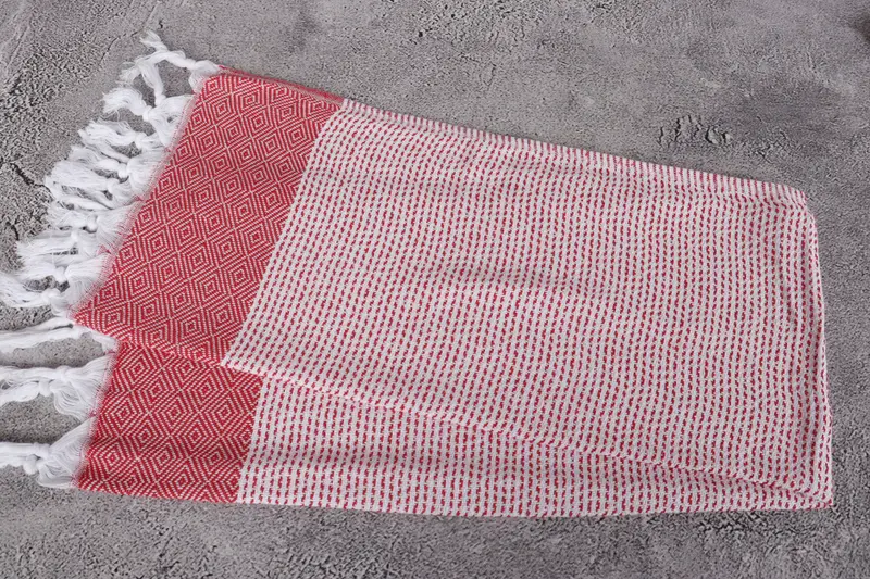 40x18 Cotton Diamond Towel, Turkish Tea Towel, Xmas Gifts, Bridesmaid Gifts, Bridal Shower Favors, Personalized Hand Towel, Bathroom Hand Towel - 6
